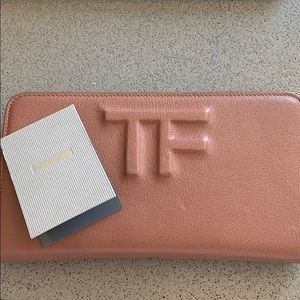 Mauve Tom Ford wallet womens